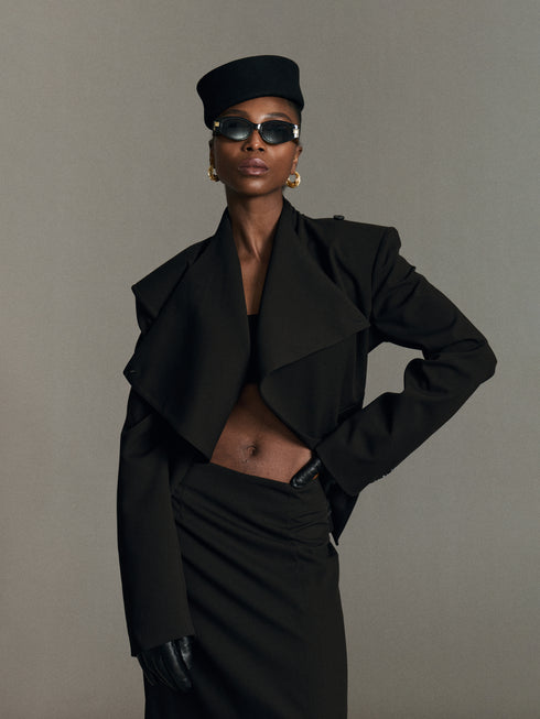 Orla Draped Blazer