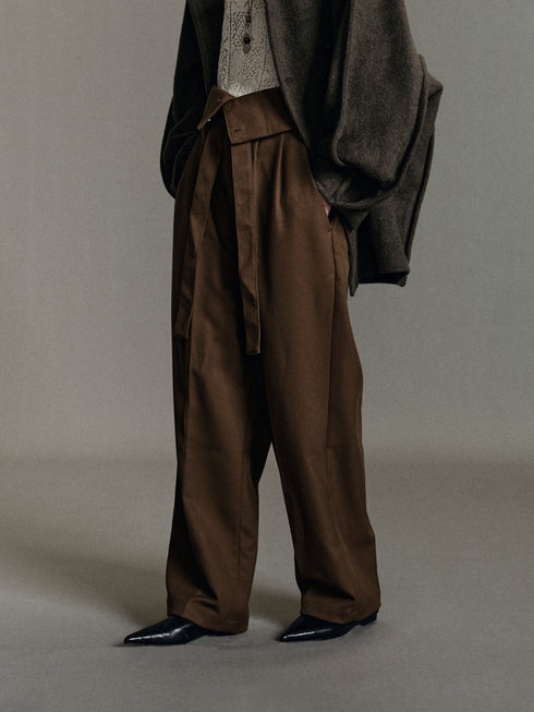 Eira Pantaloni con vita ripiegata