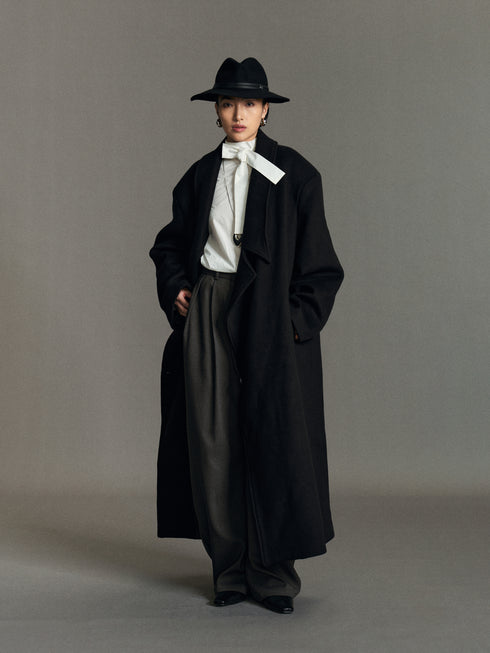 Aveline Draped Coat