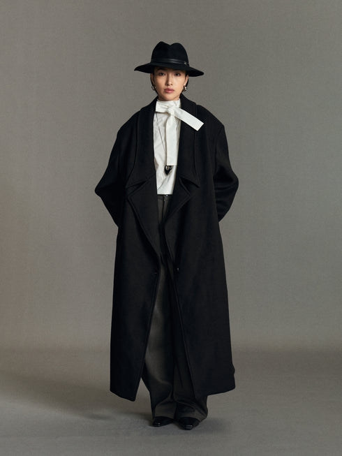 Aveline Draped Coat
