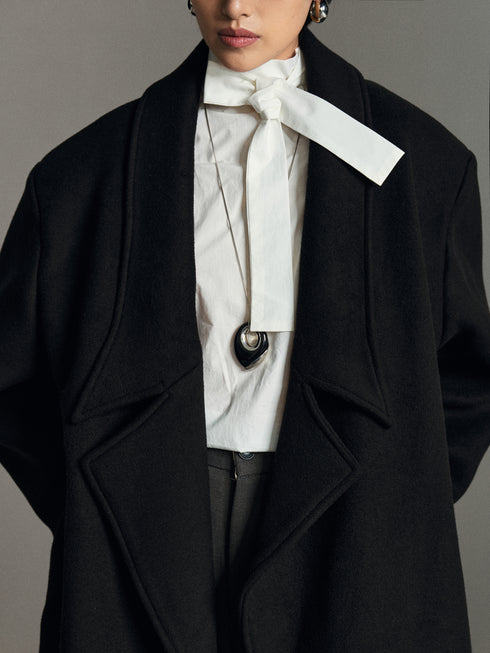 Aveline Draped Coat