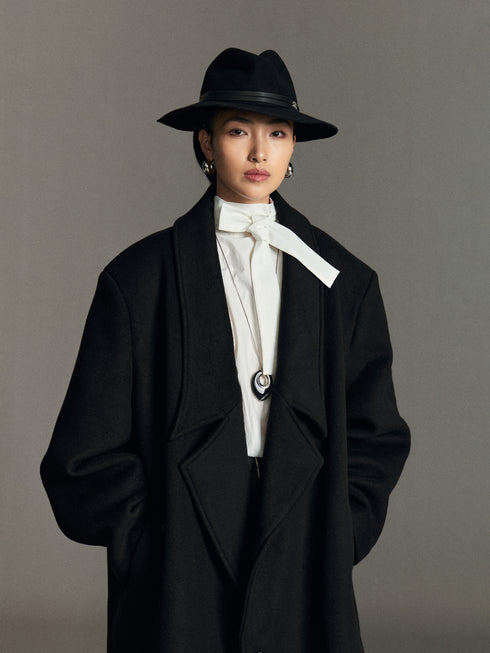Aveline Draped Coat