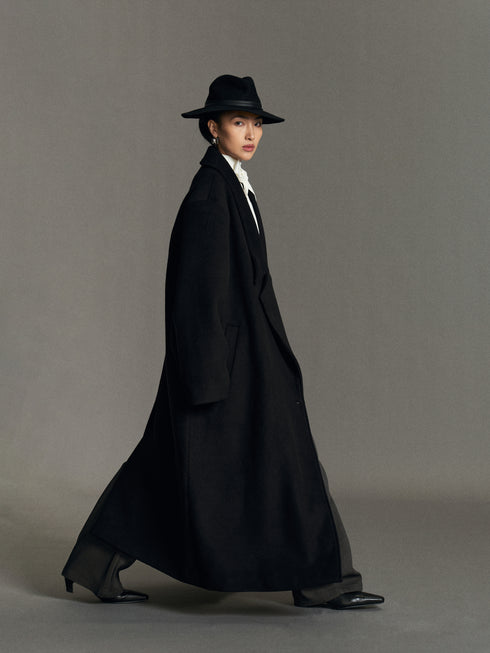 Aveline Draped Coat