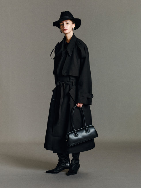 Rhea Longline Trench Coat
