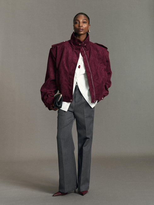 Astra High-Collar Bomber