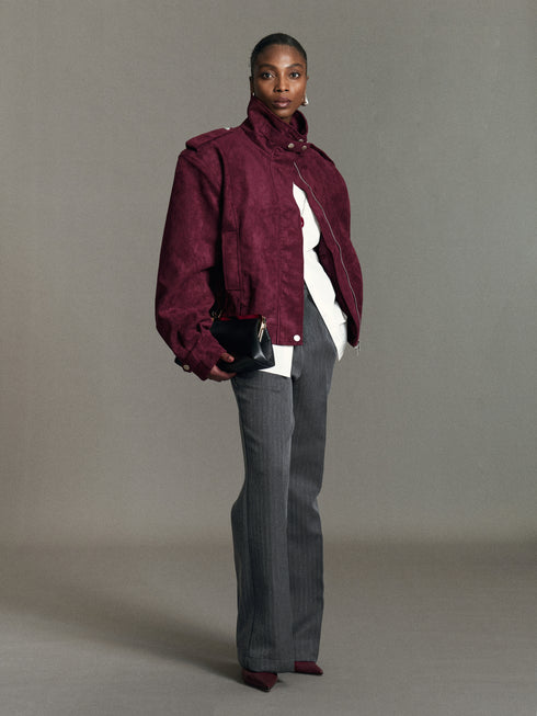 Astra High-Collar Bomber