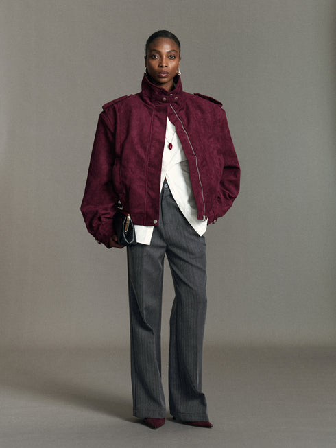 Astra High-Collar Bomber