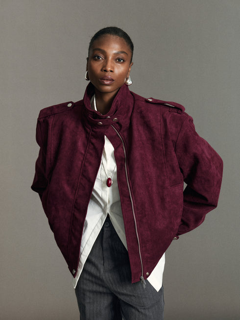 Astra High-Collar Bomber