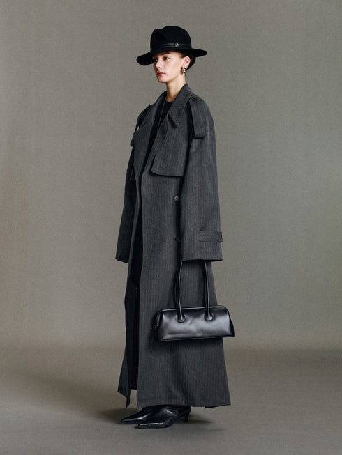 Rhea Longline Trench Coat