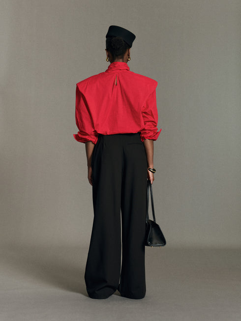 Sera Tie-Neck Blouse