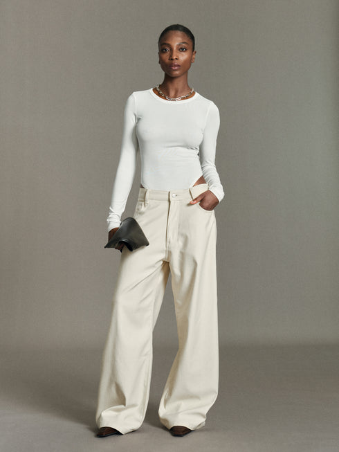Liora Curved Trousers