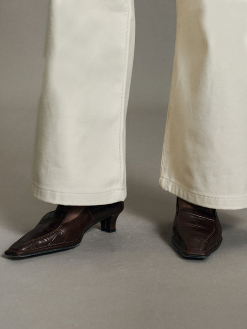 Odile Square Pumps