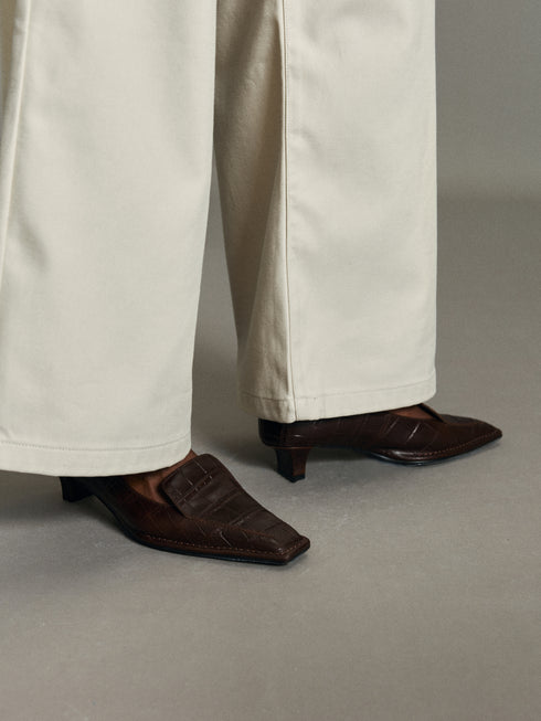 Odile Square Pumps