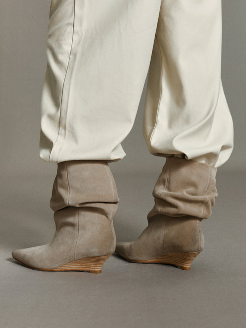 Iselin Bottes en daim