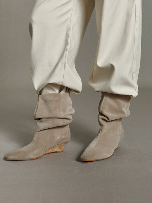 Iselin Bottes en daim