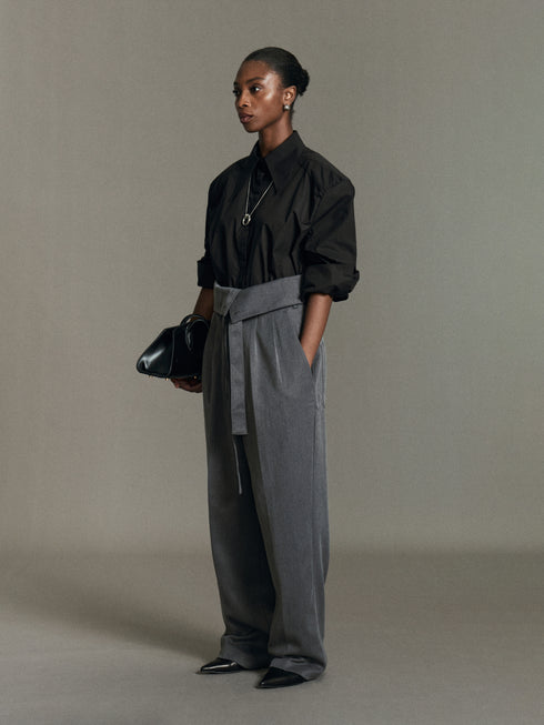 Eira Pantaloni con vita ripiegata