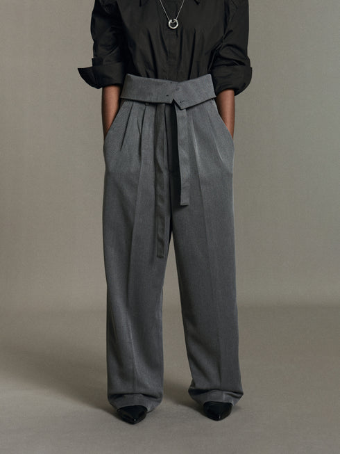 Eira Pantaloni con vita ripiegata