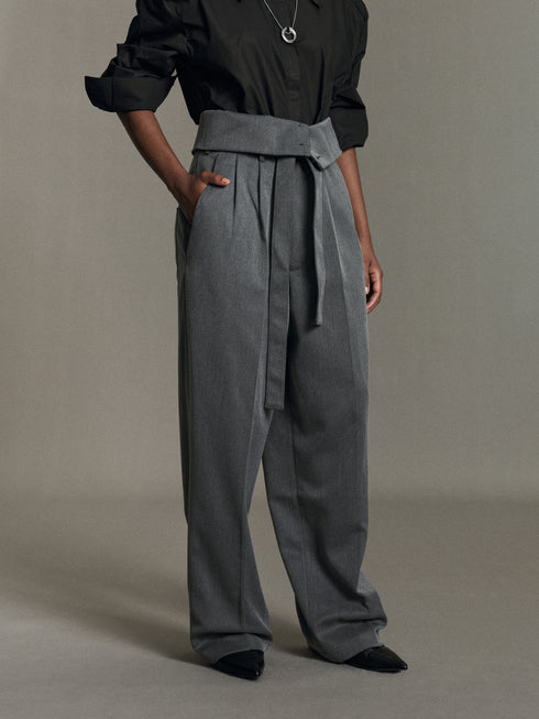 Eira Pantaloni con vita ripiegata