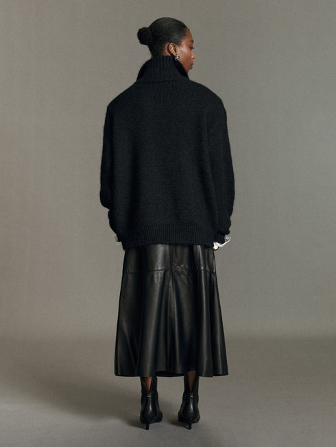 Oona Pullover mit Stehkragen