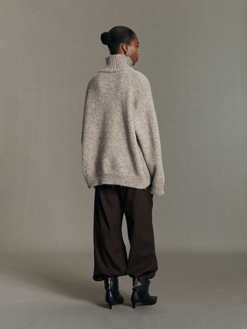 Oona Pullover mit Stehkragen