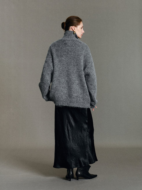 Oona Pullover mit Stehkragen