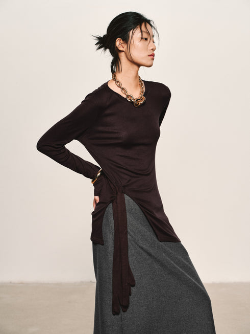 Flux Wool-Blend Top