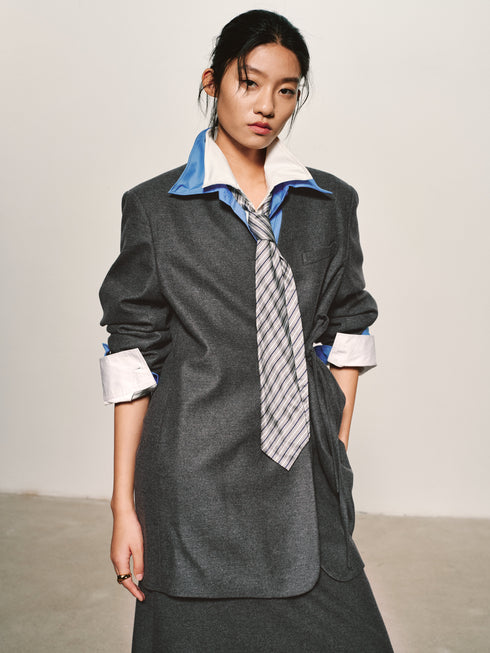 Noble Cashmere-Blend Wrap