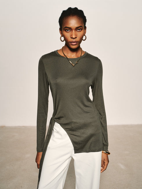 Flux Wool-Blend Top
