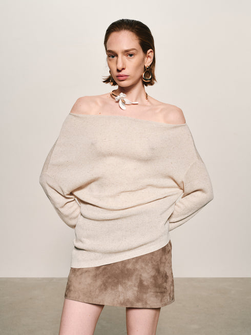 Drift Off-Shoulder Knit