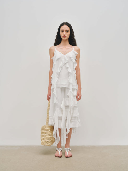Tiered Ruffle Skirt