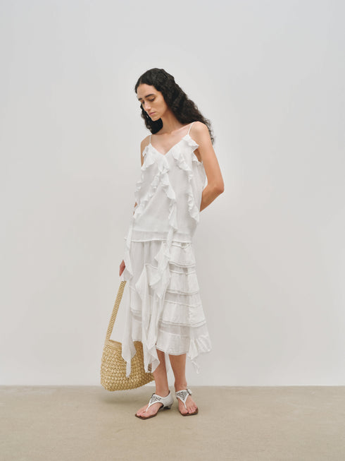 Tiered Ruffle Skirt