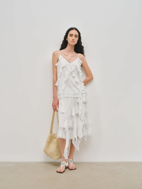 Tiered Ruffle Skirt