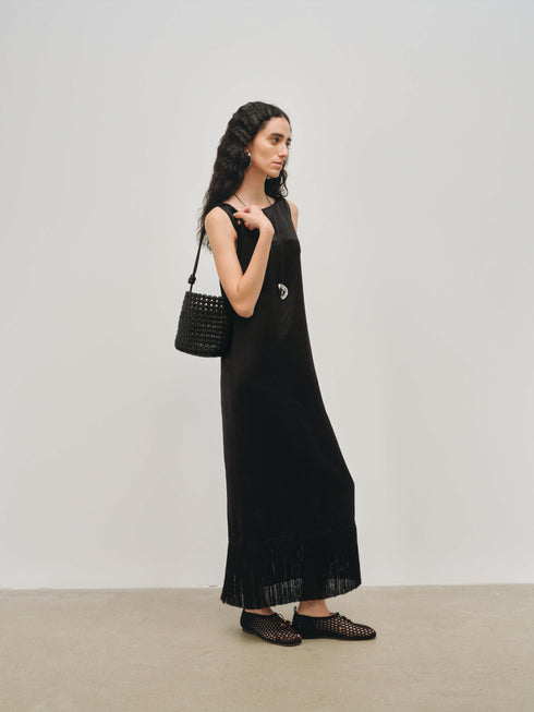 Robe à franges Cypress