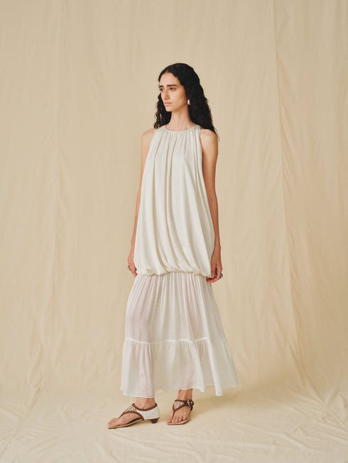 Robe drapée Aster