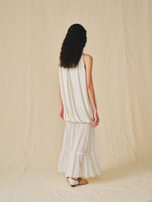 Robe drapée Aster