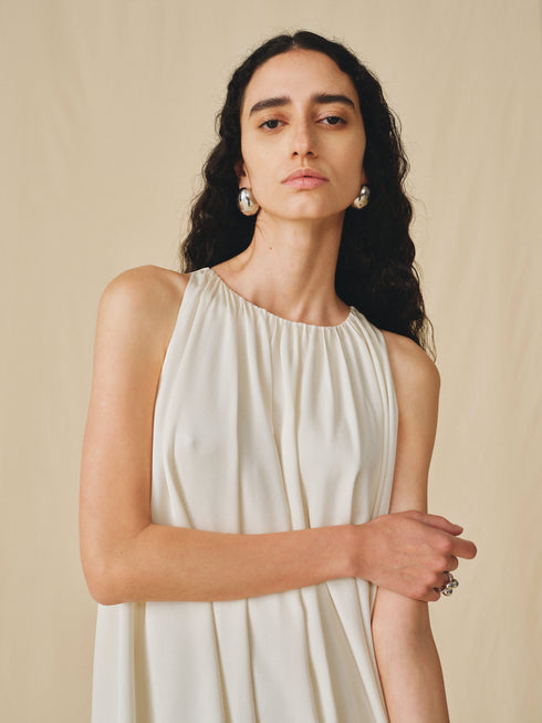 Robe drapée Aster