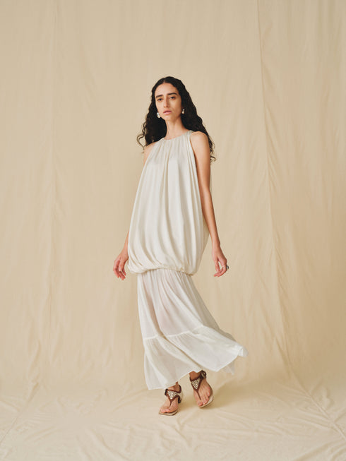 Robe drapée Aster