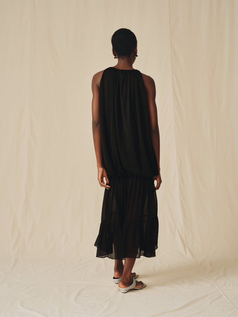 Robe drapée Aster