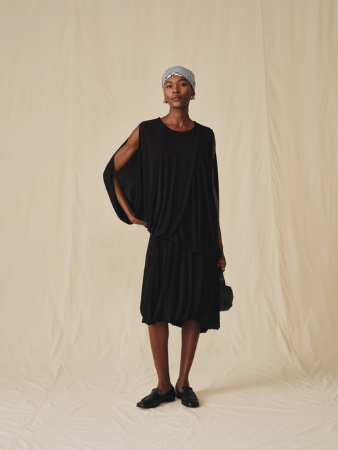 Robe drapée Orsen