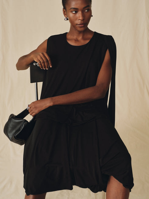 Robe drapée Orsen