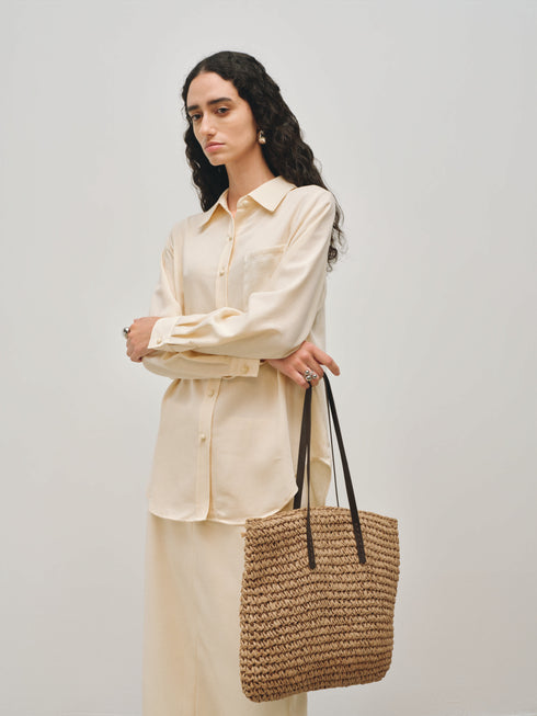 Tivren Camisa con Bolsillo