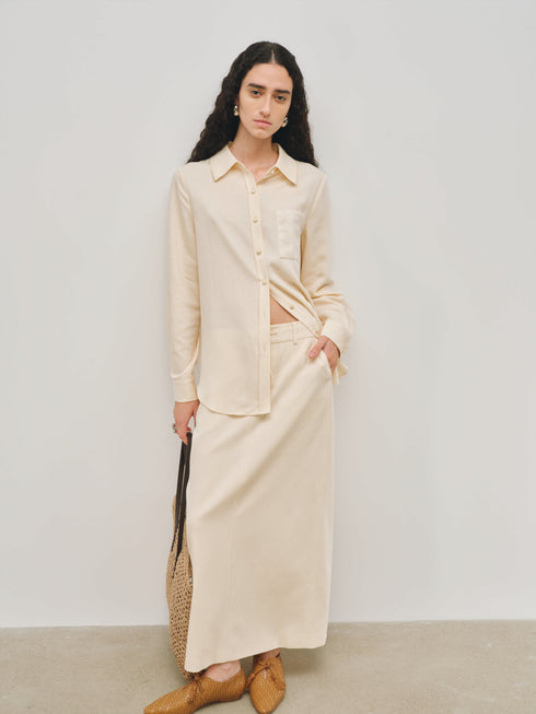 Solane Tie Skirt