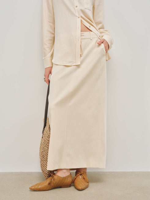 Solane Tie Skirt
