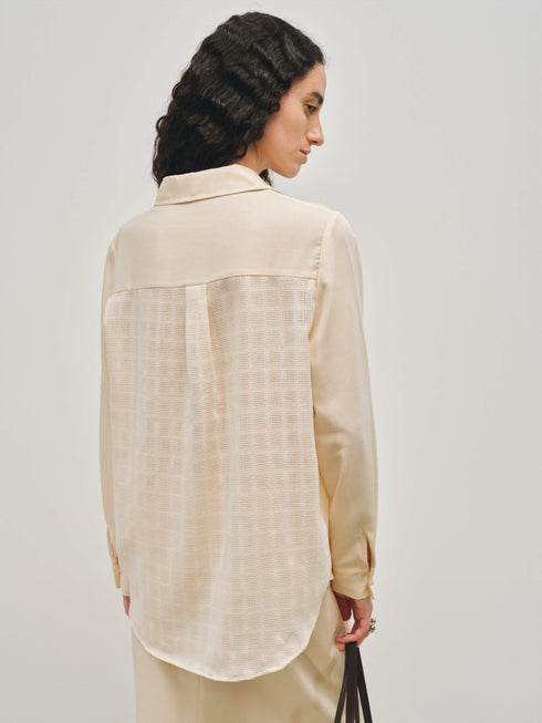 Tivren Camisa con Bolsillo