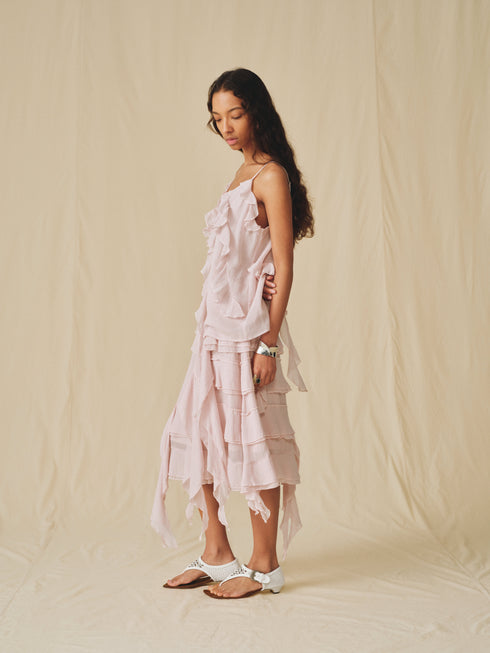 Tiered Ruffle Skirt