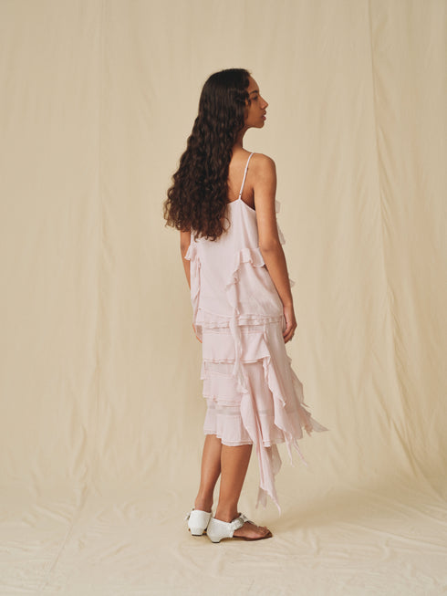 Tiered Ruffle Skirt