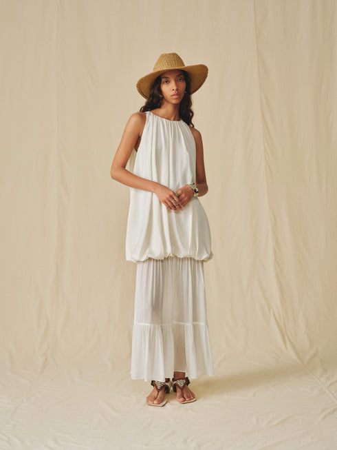 Robe drapée Aster