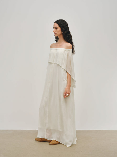 Robe drapée Elara