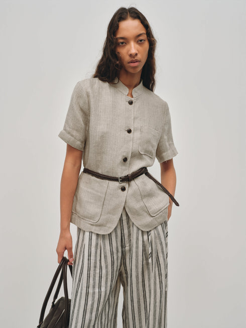 Top de lino Arden