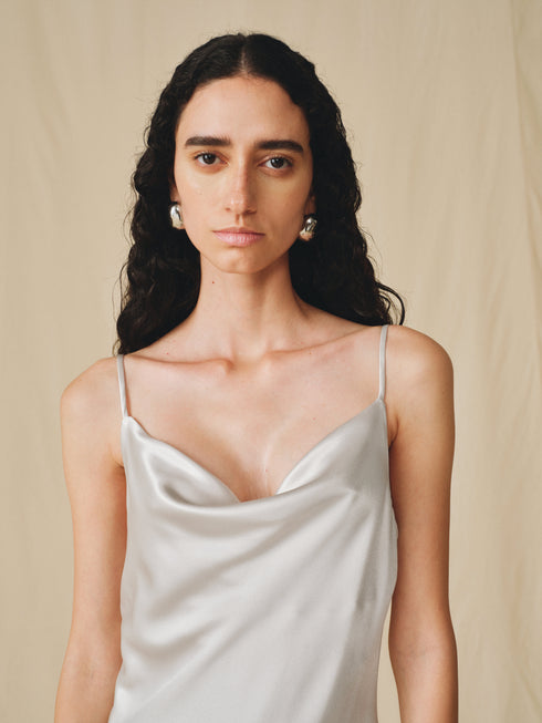Robe nuisette Zephyr à ourlet transparent